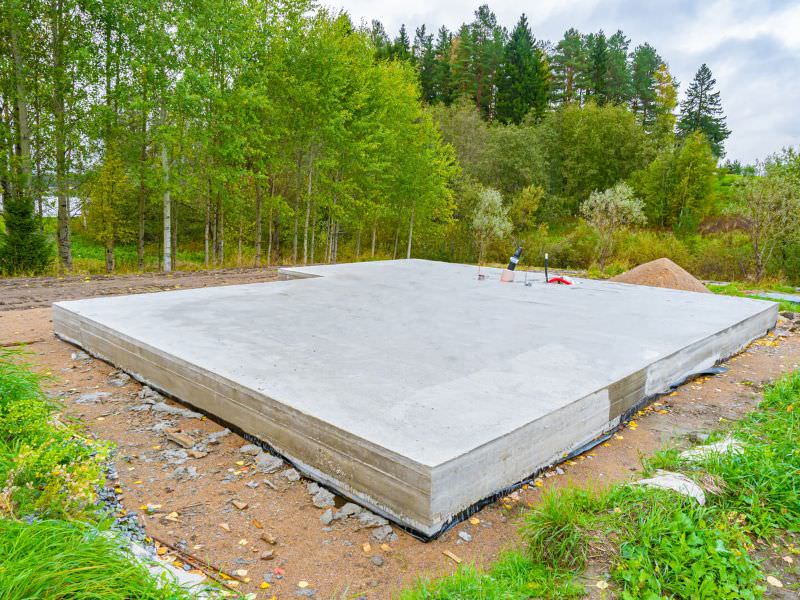 15. Gjutning av torpargrund nylagda dra╠eneringsro╠er med avfuktare