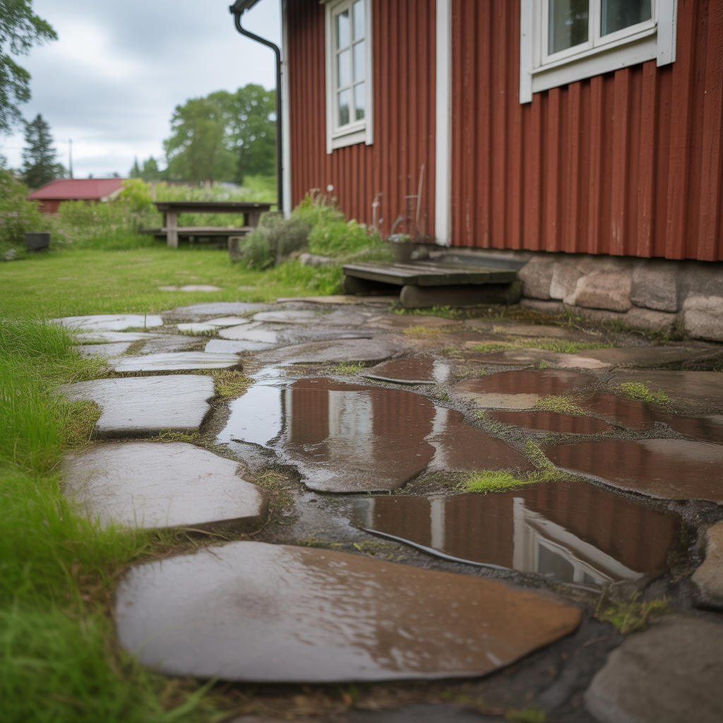 3.Sa paverkas din stenlaggning av vader och vind