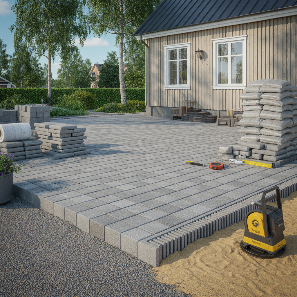 kostnad for stenlaggning per m2 i enkoping 2025 vad ingar